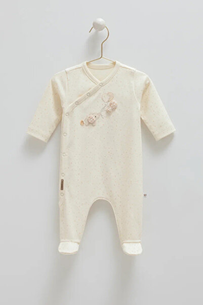 Caramell %100 Pamuk Kız Bebek Tulum