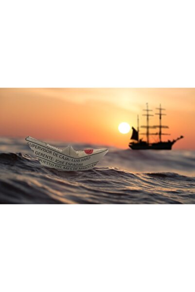 OEM Tablou decorativ, de perete, cu rama din lemn, 33cm x 24cm, cu flori2391