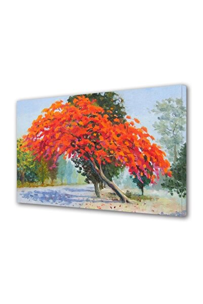 Alista Home Decorative wall painting with wooden frame, 33cm x 24cm, with flowers 1941
