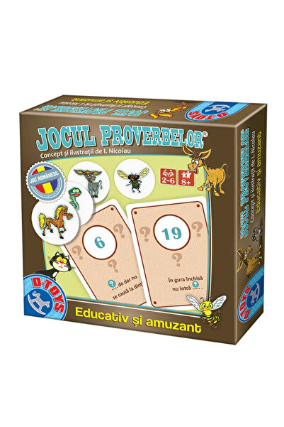 D-Toys Joc românesc Nicolau – Jocul proverbelor