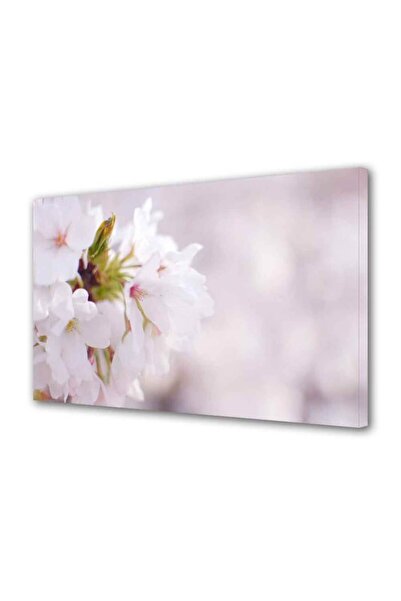 OEM Tablou decorativ, de perete, cu rama din lemn, 33cm x 24cm,cu flori1679