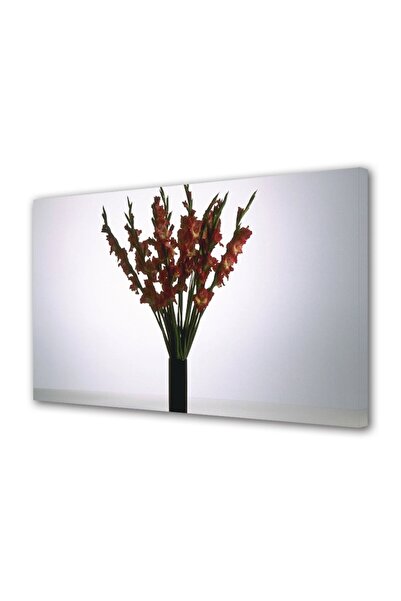 OEM Tablou decorativ, de perete, cu rama din lemn, 33cm x 24cm,cu flori1613