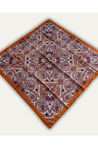 MİRAY وشاح ناعم مضاد للانزلاق بنمط عرقي مقاس 90 سم