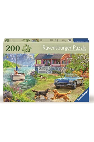 RAVENSBURGER Puzzle Ravensburger, 200 pieces, landscape, 9 years