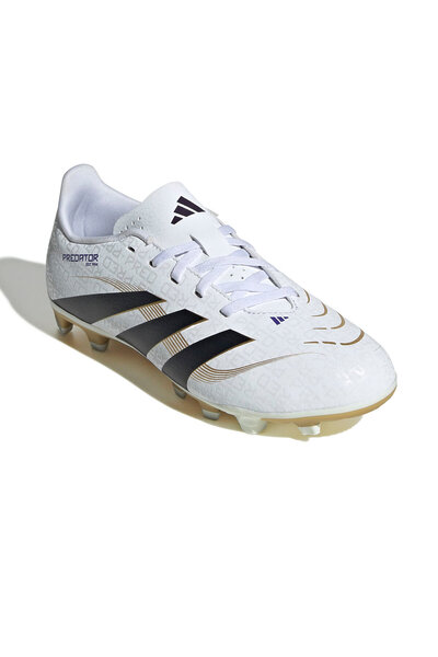 adidas Predator Club Fg/Mg J Kids Multi Grass Ground Football Shoes Jh8870 White