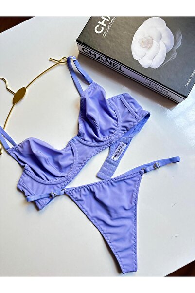 Genel Markalar LİLA MİCRO BRA SÜTYEN TAKIM