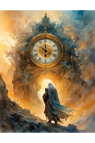 OEM Διακοσμητική επιτοίχια ζωγραφική με ξύλινο πλαίσιο, 33cm x 24cm, εικόνα 1567