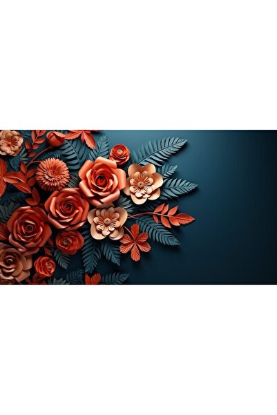 OEM Διακοσμητική επιτοίχια ζωγραφική με ξύλινο πλαίσιο, 33cm x 24cm, εικόνα 2564