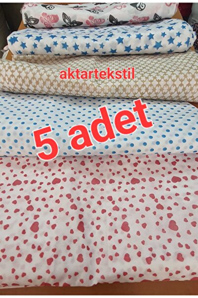 aktartekstil DESENLİ YORGAN HURCU 100X50X40 cm karısık renkler 5ADET