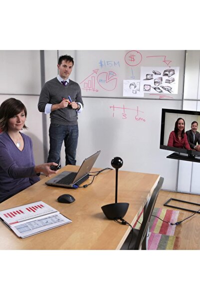 logitech BCC950 Desktop Video Conferencing Solution, Full HD 1080p B23 Video Calling, Hi-Definition