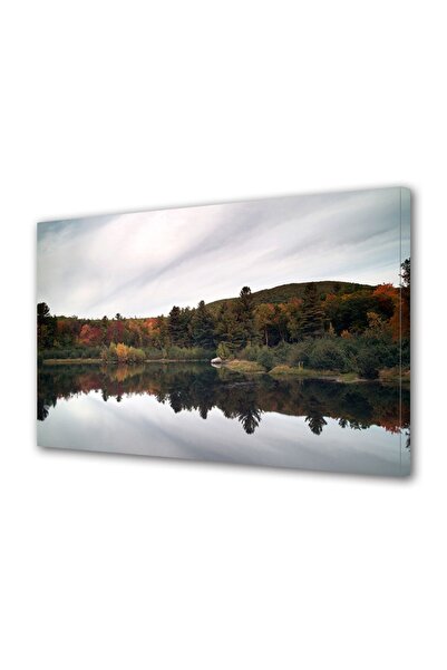 OEM Tablou decorativ, de perete, cu rama din lemn, 33cm x 24cm,cu flori1979