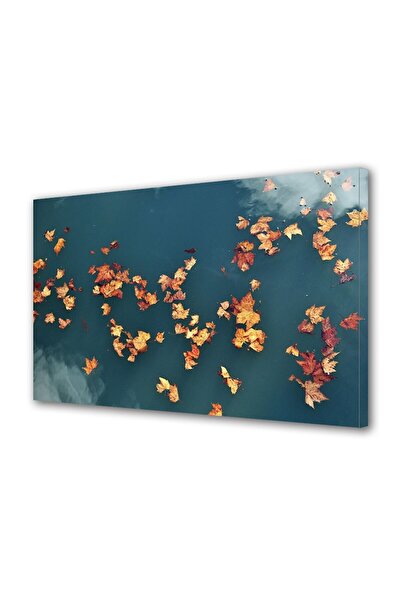 OEM Декоративна стенна картина с дървена рамка, 33 см х 24 см, с цветя 1784