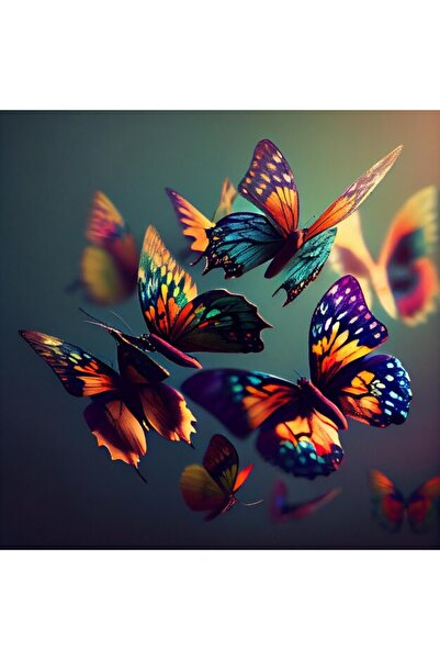 OEM Διακοσμητική επιτοίχια ζωγραφική με ξύλινο πλαίσιο, 33cm x 24cm, εικόνα 2547