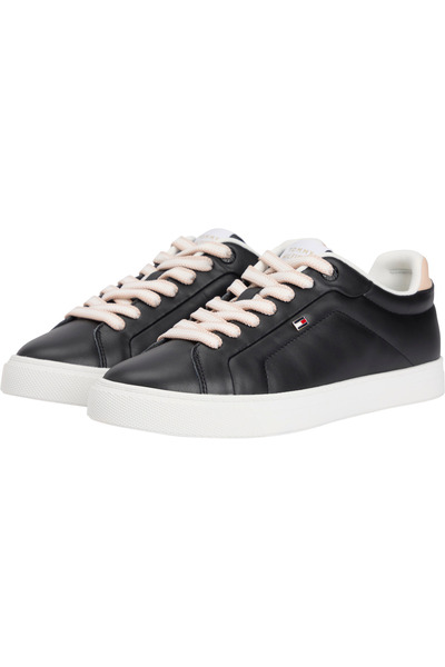 Tommy Hilfiger Icon Court Siyah Kadın Sneaker