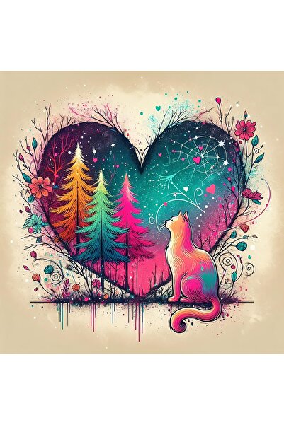 OEM Διακοσμητική επιτοίχια ζωγραφική με ξύλινο πλαίσιο, 33cm x 24cm, εικόνα 1609