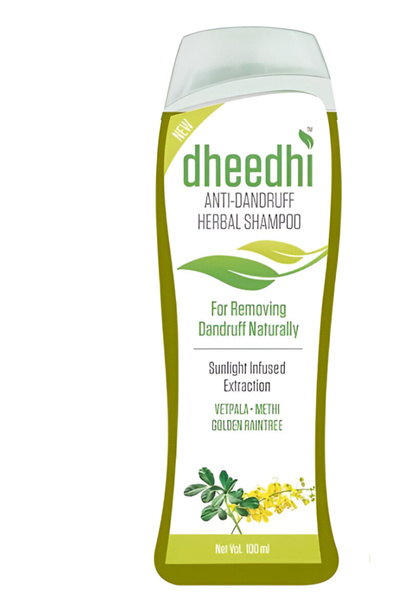 Dhathri مجموعة علاج قشرة الرأس بالأعشاب - مع زيت دكتور أنتي داندروف (100 مل)