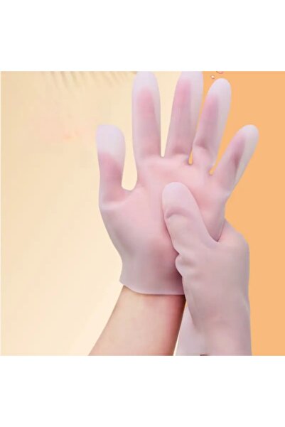 Hediye Rüzgarı Silikon Nemlendirici Eldiven | El Bakımı ve Peeling Etkili Jel...