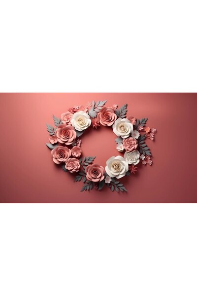 OEM Διακοσμητική επιτοίχια ζωγραφική με ξύλινο πλαίσιο, 33cm x 24cm, εικόνα 2258