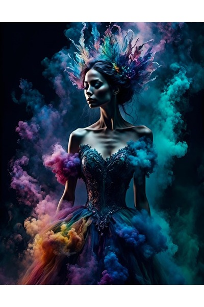 OEM Tablou decorativ, de perete, cu rama din lemn, 33cm x 24cm, imaginea 1571