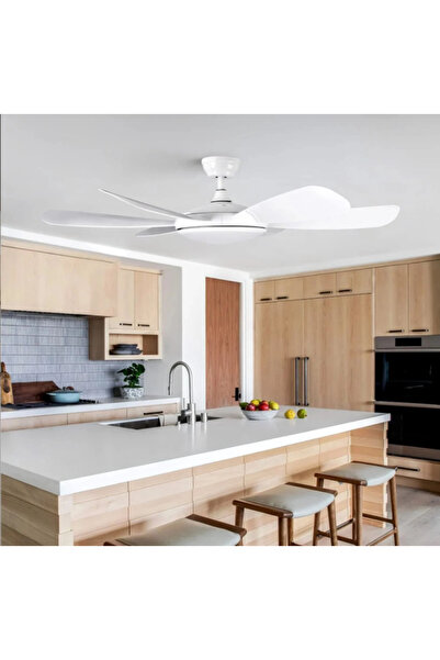 Cata CT-1157 FIRTINA 5 Kanatlı LED Tavan Vantilatörü- 3 Renk Ayarlı Işık 3200K-4000K-6400K