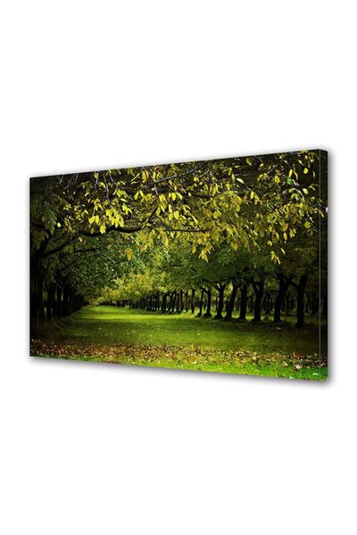 OEM Tablou decorativ, de perete, cu rama din lemn, 33cm x 24cm,cu flori2010