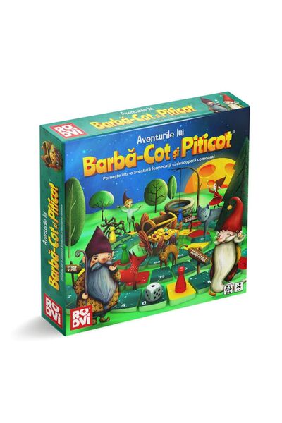 Roovi Joc de societate Aventurile lui Barba-Cot si Piticot