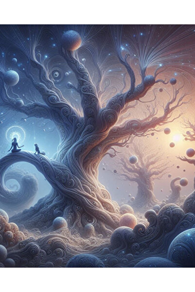 OEM Διακοσμητική επιτοίχια ζωγραφική με ξύλινο πλαίσιο, 33cm x 24cm, εικόνα 1576