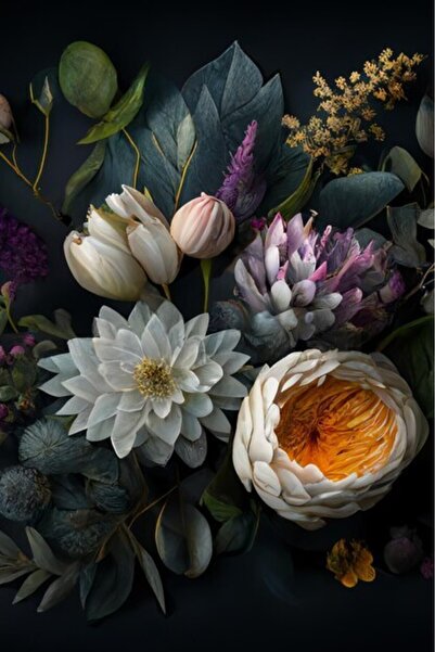 OEM Διακοσμητική επιτοίχια ζωγραφική με ξύλινο πλαίσιο, 33cm x 24cm, εικόνα 2286