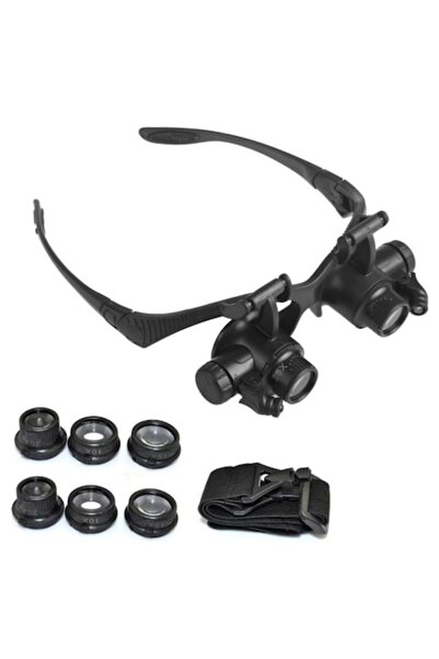 OEM Ochelari de înaltă precizie cu lupe de până la 25x, profesionali, cu LED ...