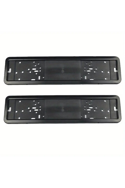 Choice3 2 من الفولاذ المقاوم للصدأ. حامل لوحة ترخيص، حامل لوحة ترخيص، إطار لو...