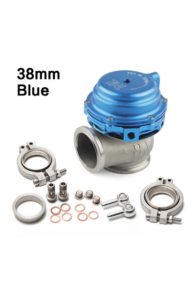 Choice4 بوابة نفايات خارجية عالمية زرقاء مقاس 38 مم ذات حافة V-Band لشاحن تور...