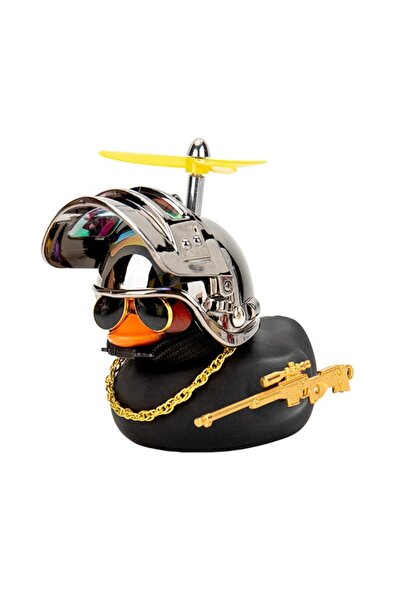 Choice3 بطة فضية الرأس، بطة مكسورة الرياح، إكسسوارات محركات، بطة صفراء مع خوذ...