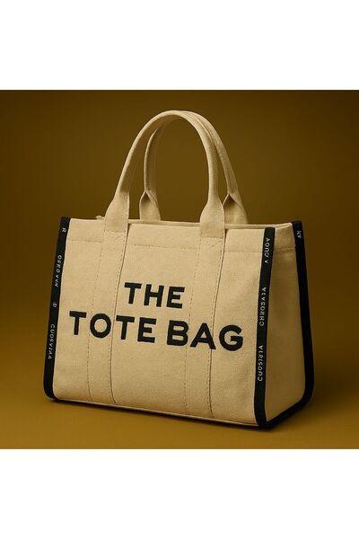 mıchael polo Ön Nakış Detaylı Kumaş Kadın El Kol Ve Omuz Çantası