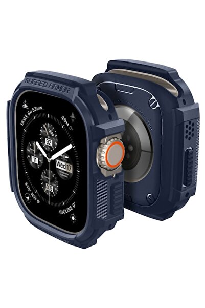 Danex High Protection Case for Apple Watch Ultra/Ultra 2, F94, Thermoresistant Plastic, Navy Blue