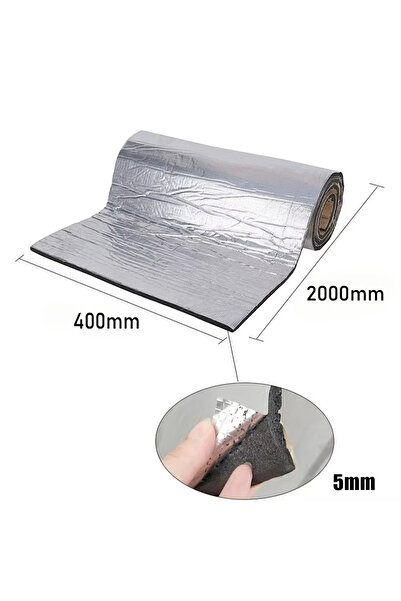 Choice1 5 مم - 40 × 200 سم / 40 × 100/200 سم حصيرة عازلة للصوت للسيارة، عازلة...