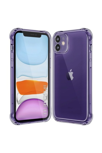 Danex Carcasă de protecție pentru iPhone 11 (R44), gel TPU, fum închis