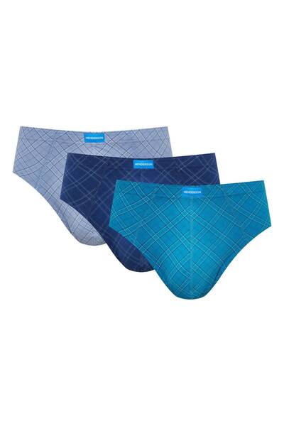 Henderson Men's Slip Briefs 3-Pack 100% Cotton Comfortable Everyday Use | Classic 1446