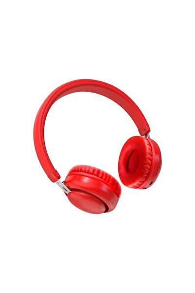 XO Design XO-BE10 Wireless Over Ear Headphones - Red