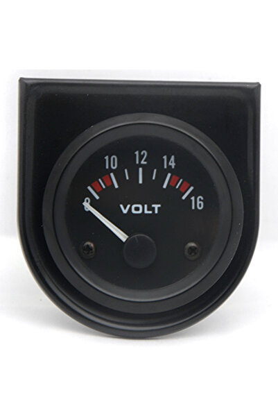 Choice4 فولت 2 بوصة 52 مم أسود اللون، مقياس لدرجة حرارة الماء/درجة حرارة الزي...