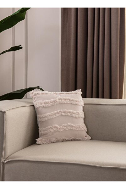 Markaev Tassel Detailed Throw Pillow Cover Set of 2