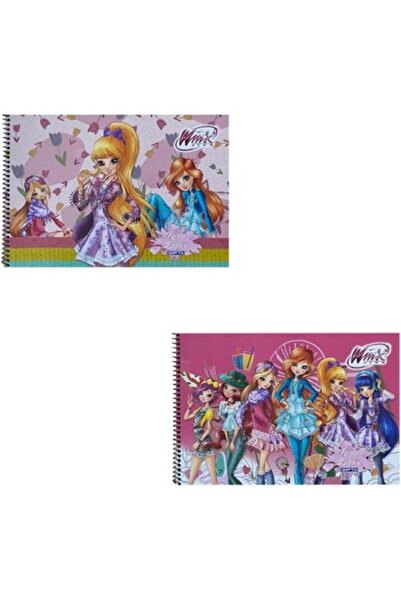 Gıpta Winx 25X35 Spiral Picture Book 15 Yp. 2-Pack
