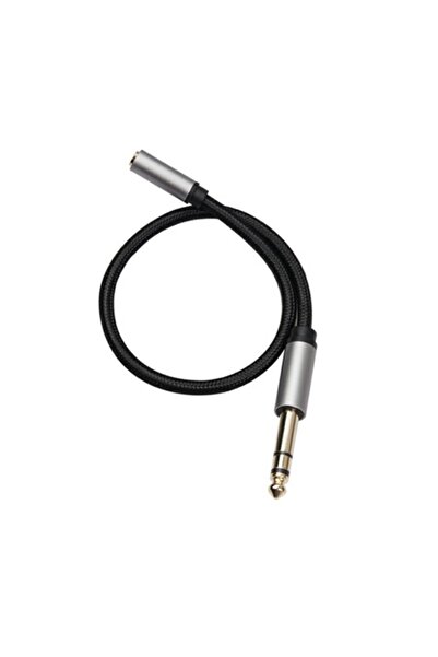 OEM Cablu adaptor cu conector Jack 6.3mm mascul la Jack 3.5mm mamă