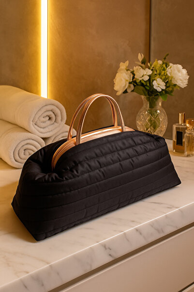 Selin Atelier Metallic Copper Airwrap Hair Styler Travel Case