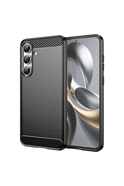 Stef's Cat Husa pentru Samsung Galaxy S25 FE, Carbon Silicone, I29, Poliureta...