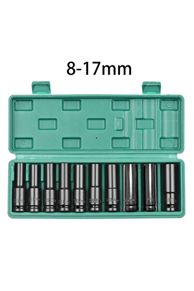 Choice1 DUTRIEUX 8-17mm 1/2Inch Drive 6-Point Impact Sket Set 10-Piece Metric...