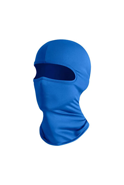 Choice4 Blue Breathable Sunscreen Ice Silk Mask For Men And Women Motorcycle ...