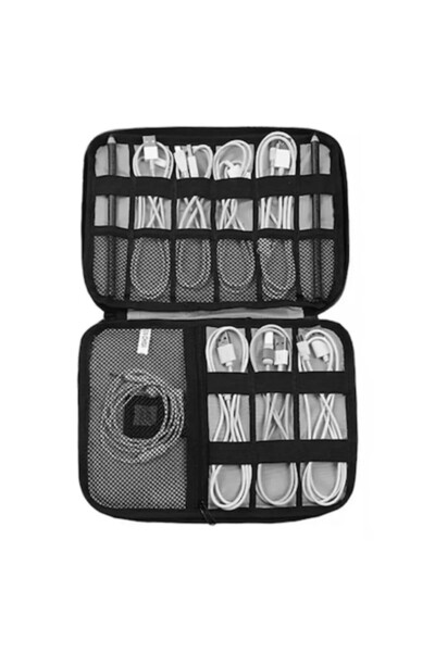 Stef's Cat Θήκη αποθήκευσης καλωδίων και αξεσουάρ Stef's Cat, Ηλεκτρονικά, 25...