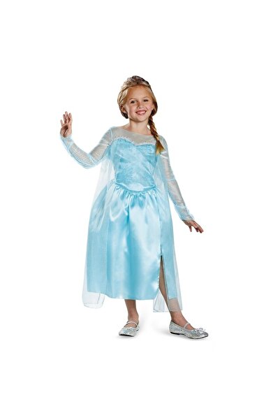 Disguise Costum Elsa Frozen Disney - 5 - 6 ani / 120 cm