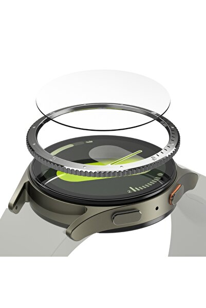 Stef's Cat Rama pentru Samsung Galaxy Watch7 40mm, P56, Metal, Model Argintiu7