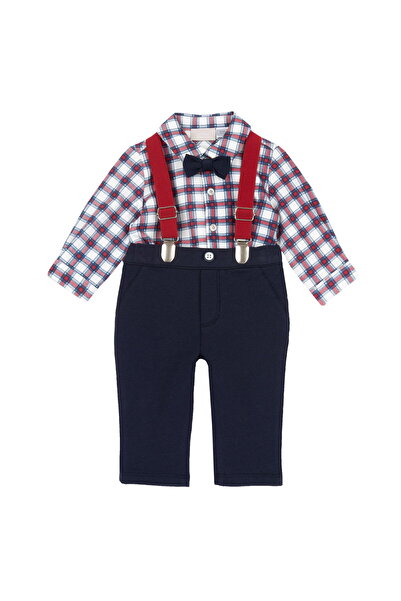 Chicco Gömlek ve Askılı Pantolon Takım